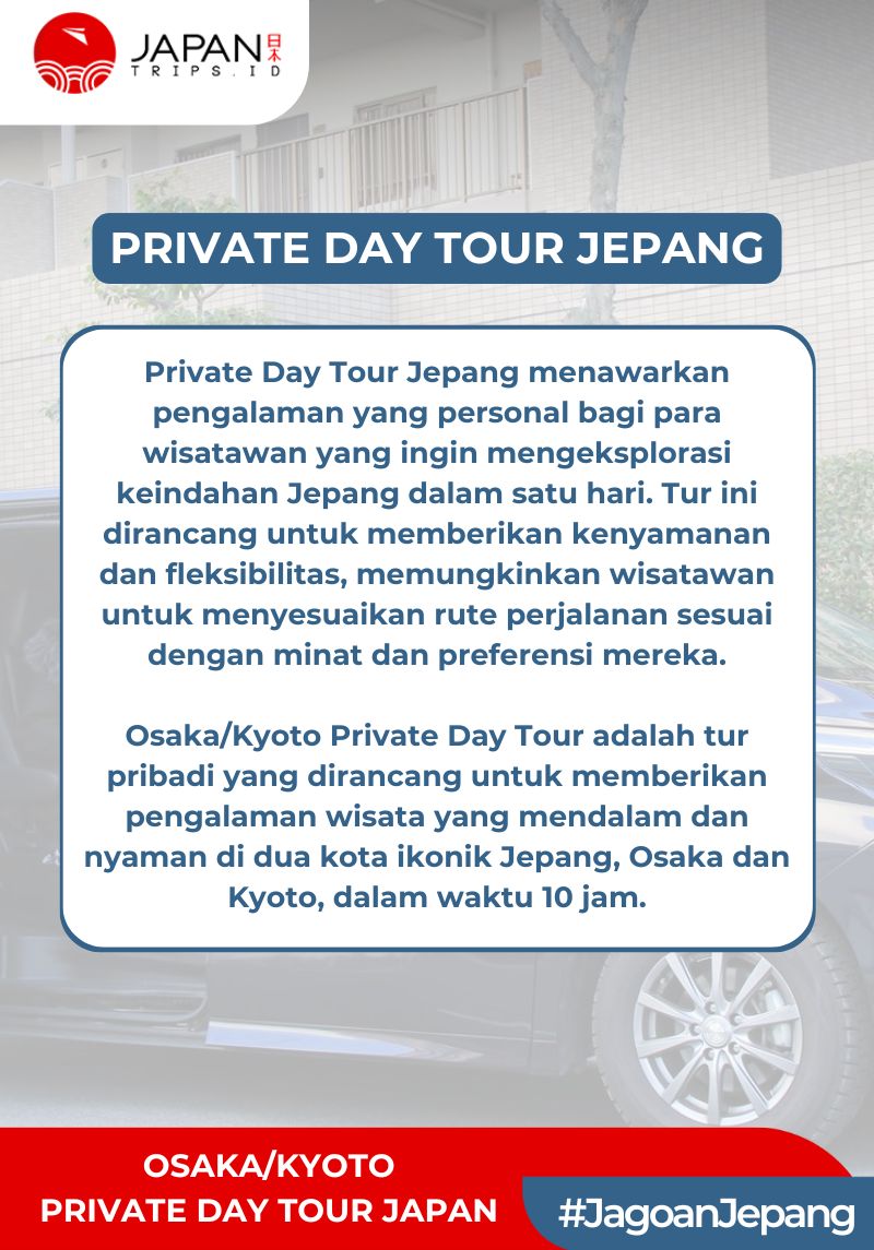 Sewa Mobil di Jepang | Rental Mobil Osaka/Kyoto 10 Jam