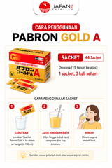 Pabron Gold A Obat Flu Jepang Original |  Obat Flu, Batuk & Pilek