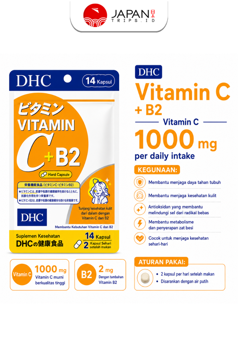DHC VITAMIN 60 DAYS – Multivitamin, Vitamin C, Vitamin D, Vitamin Zinc, Vitamin B, Vitamin B-Mix, Vitamin Collagen