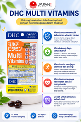 DHC Multivitamin / 7 Days | Suplemen Harian Lengkap
