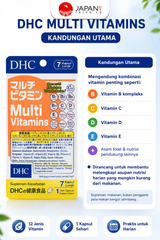 DHC Multivitamin / 7 Days | Suplemen Harian Lengkap