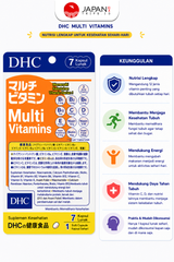 DHC Multivitamin / 7 Days | Suplemen Harian Lengkap