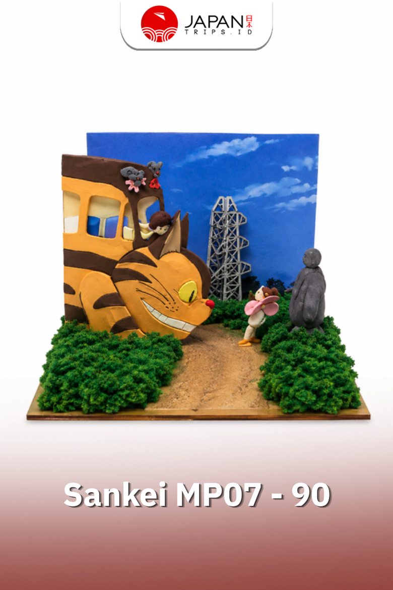 Miniatuart Paper Kit Sankei | Studio Ghibli