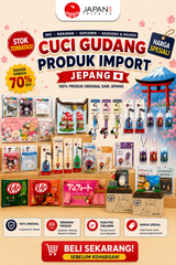 PROMO CUCI GUDANG PRODUK IMPORT JEPANG