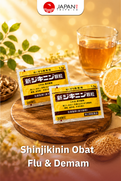Shinjikinin Obat Flu & Demam 22 Sachet | Jepang Original
