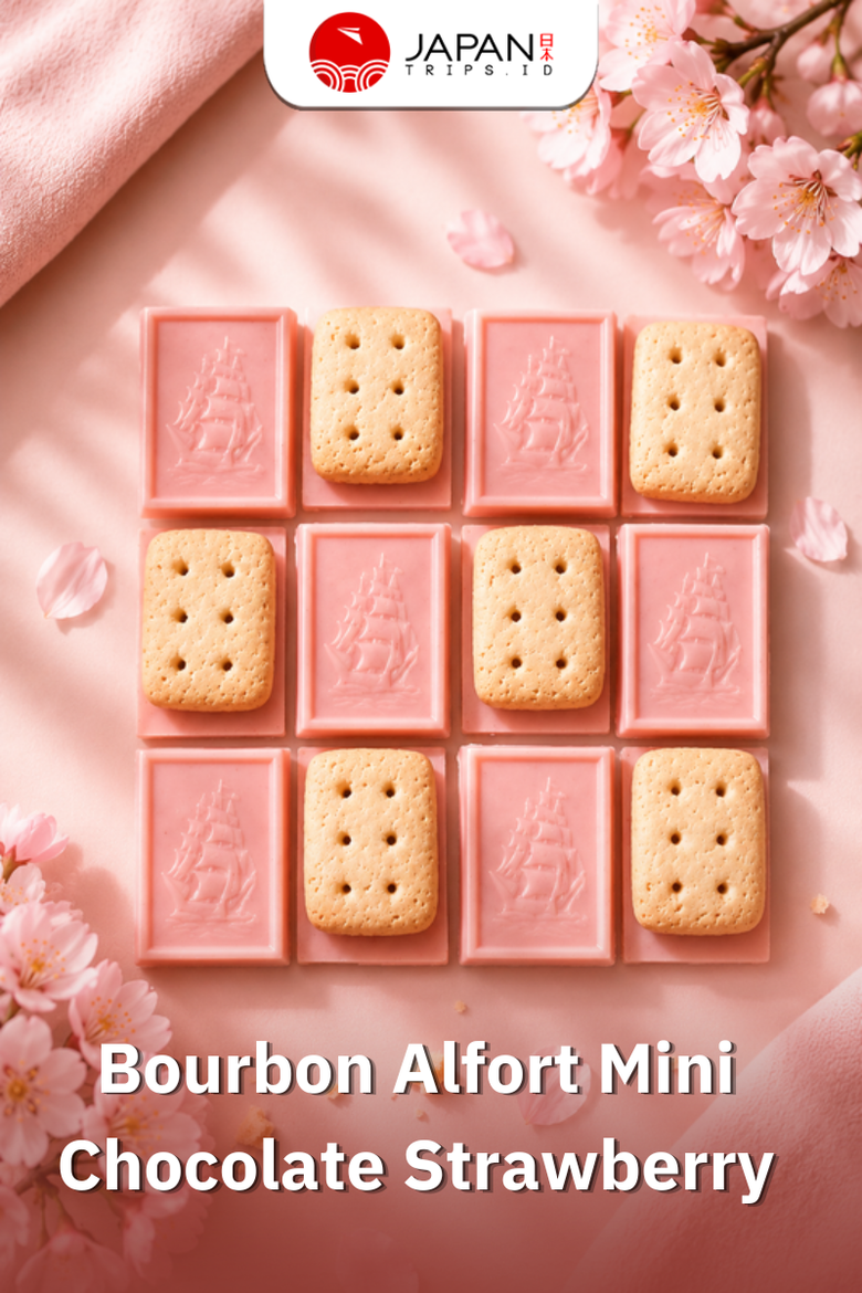 Bourbon Alfort Mini Chocolate Strawberry