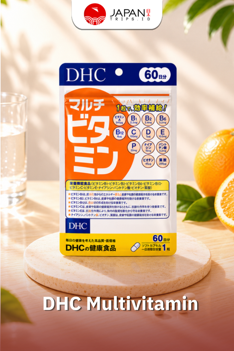 DHC VITAMIN 60 DAYS – Multivitamin, Vitamin C, Vitamin D, Vitamin Zinc, Vitamin B, Vitamin B-Mix, Vitamin Collagen