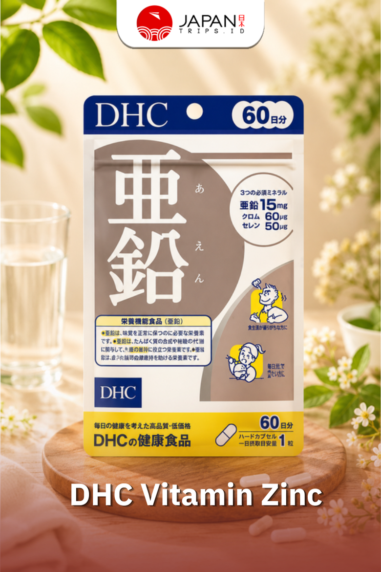 DHC VITAMIN 60 DAYS – Multivitamin, Vitamin C, Vitamin D, Vitamin Zinc, Vitamin B, Vitamin B-Mix, Vitamin Collagen