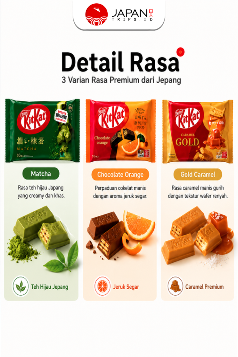 KitKat Mini Jepang Assorted | Cokelat Import Jepang Original