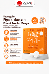 Ryukakusan Direct Troche Mango 20 Tablets | Japan