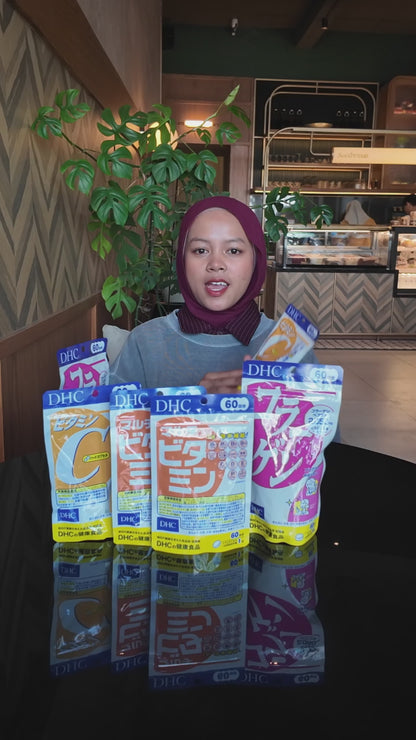 DHC VITAMIN 60 DAYS – Multivitamin, Vitamin C, Vitamin D, Vitamin Zinc, Vitamin B, Vitamin B-Mix, Vitamin Collagen
