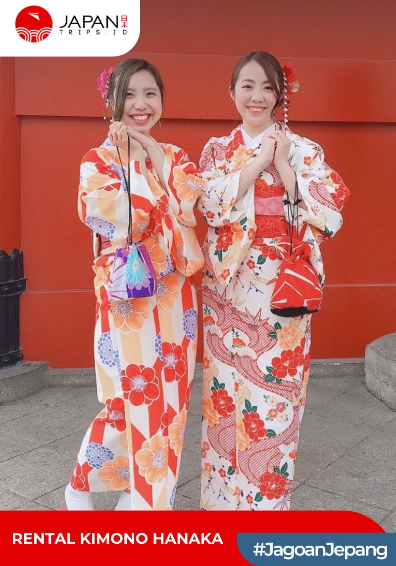 Rental Kimono Asakusa | Sewa Kimono Hanaka