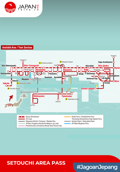 Setouchi Area Pass 7 Days