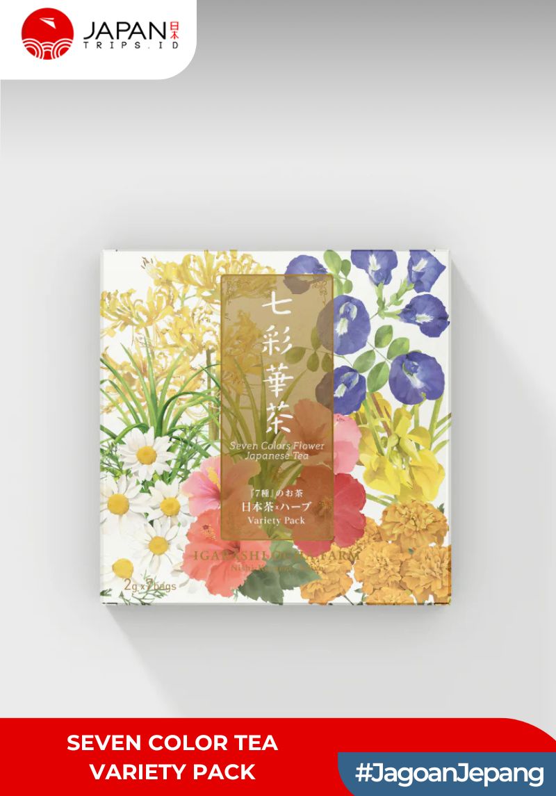 Seven Color Tea Variety Pack | Teh Herbal Jepang