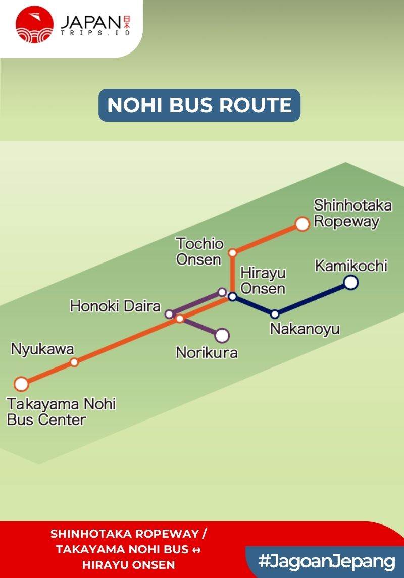 E-Ticket Shinhotaka Ropeway / Takayama Nohi Bus ↔ Hirayu Onsen