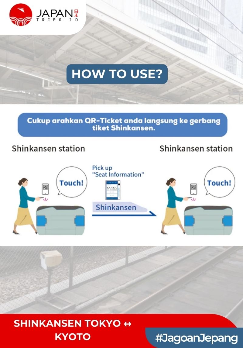 Tiket Shinkansen Tokyo Kyoto | Nozomi / Shinkansen Ticket One Way