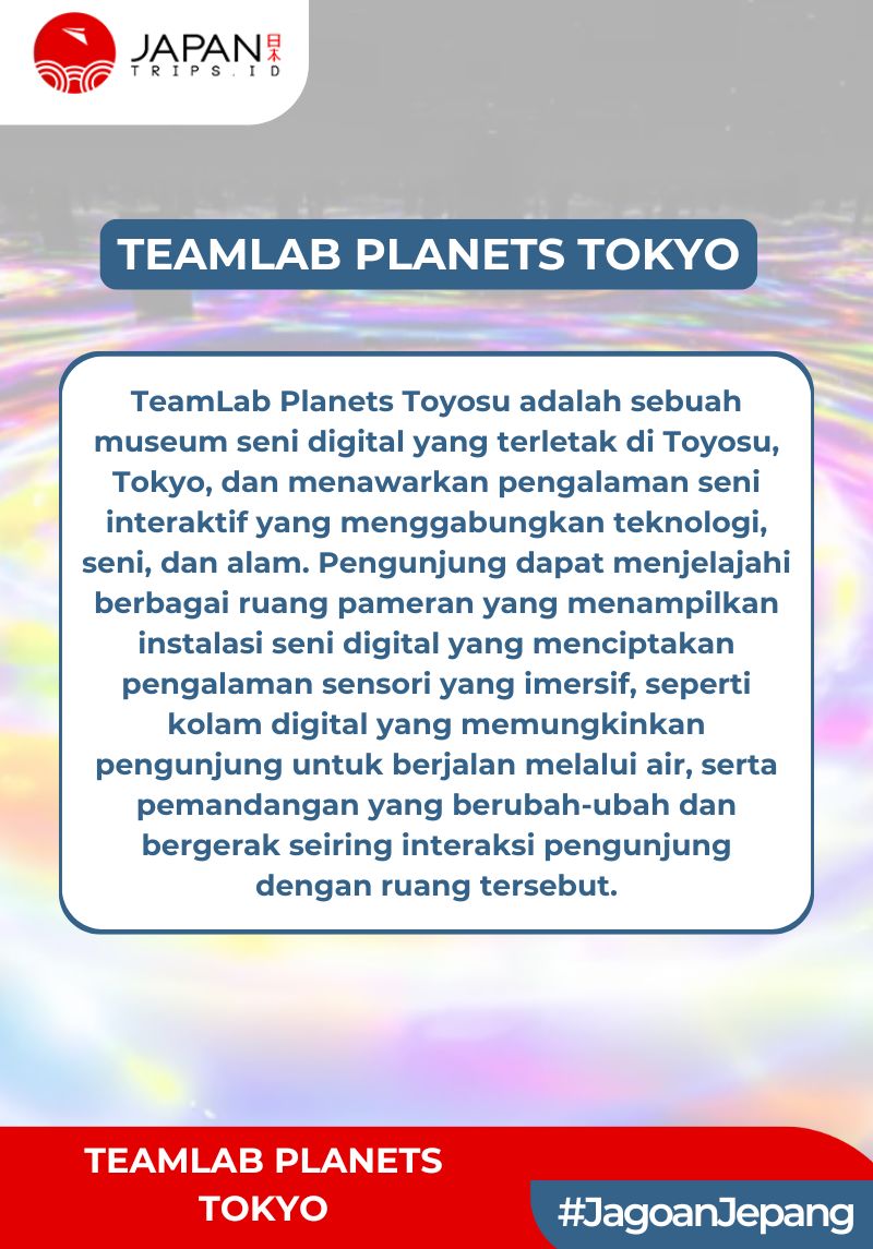 teamLab Planets Tokyo Ticket