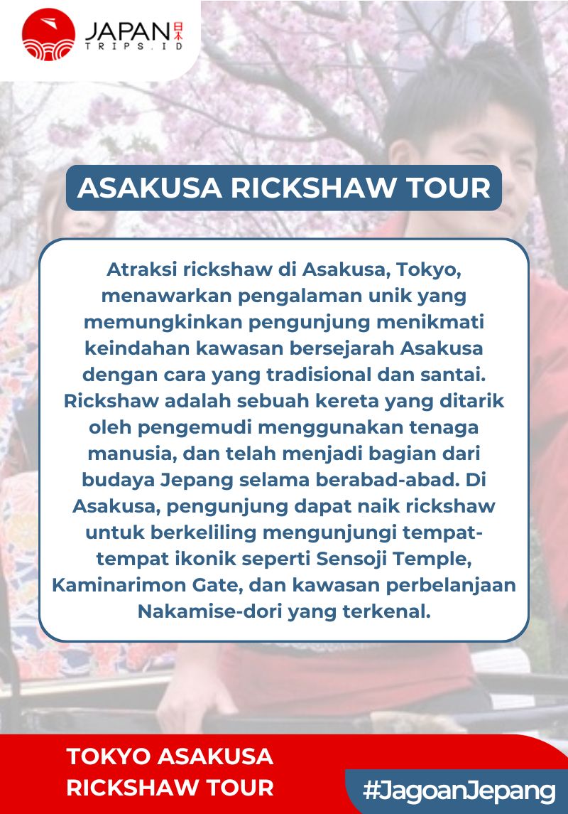 Tokyo Asakusa Rickshaw Tour