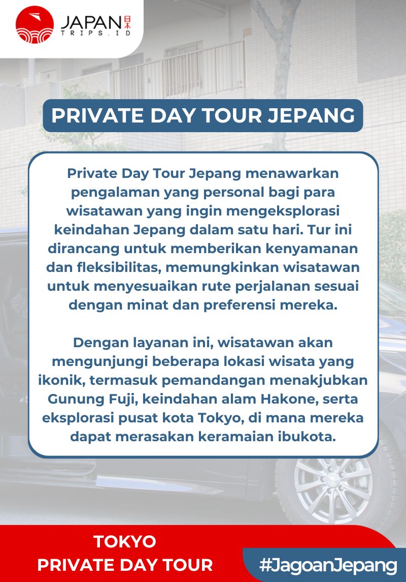 Private Tour Jepang – Tokyo | Mt. Fuji/Hakone & Downtown Tokyo