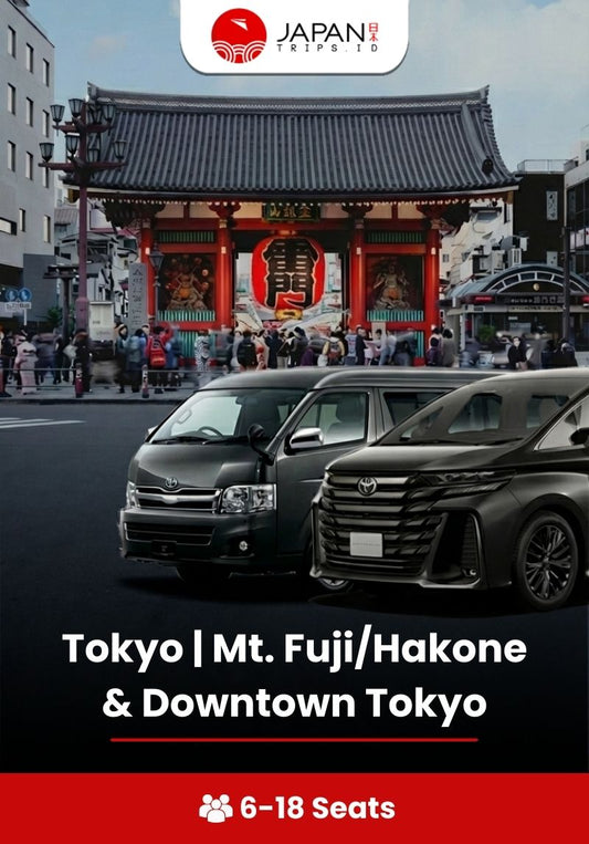 Private Tour Jepang – Tokyo | Mt. Fuji/Hakone & Downtown Tokyo