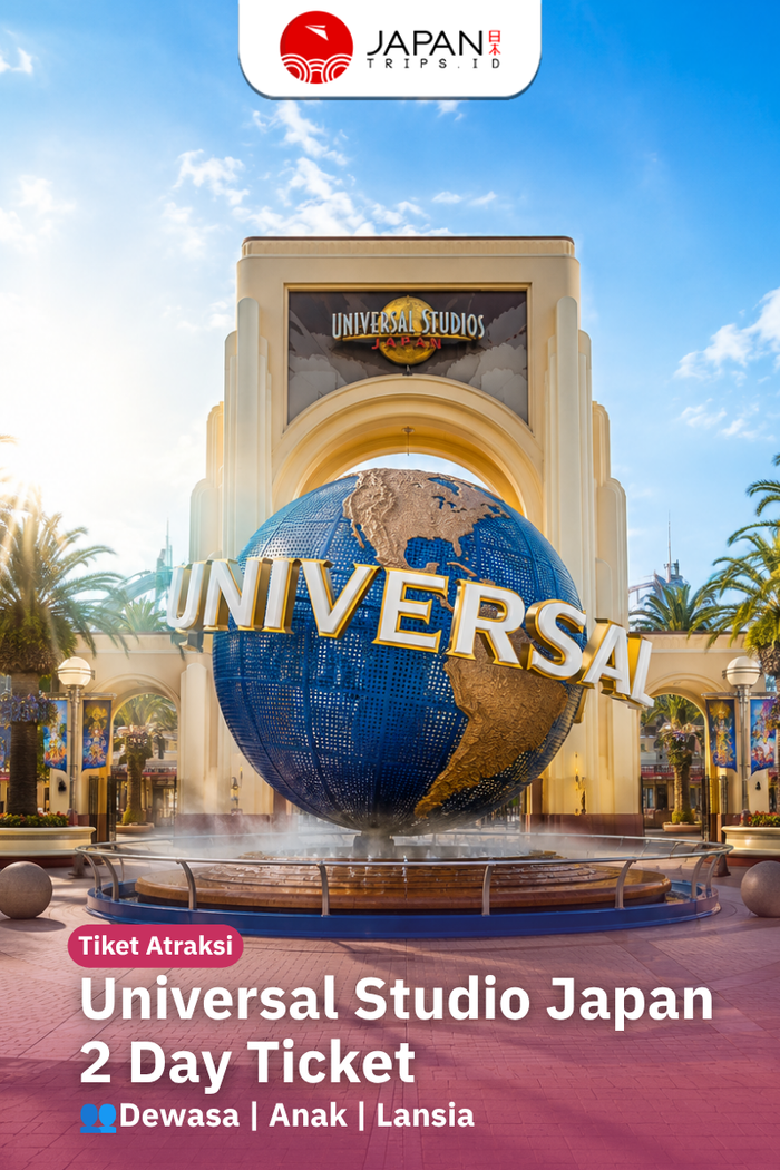 Universal Studio Japan 2 Days Ticket