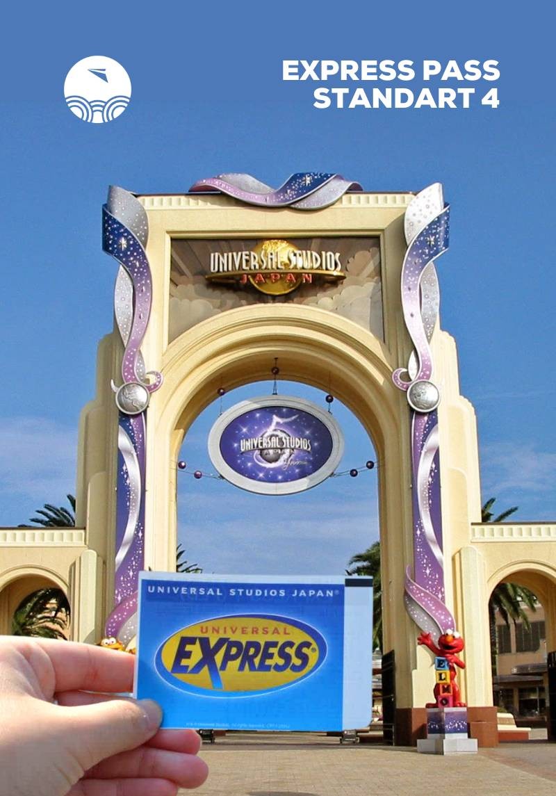 Universal Studio Japan Express Pass Standart 4 Osaka japanlives
