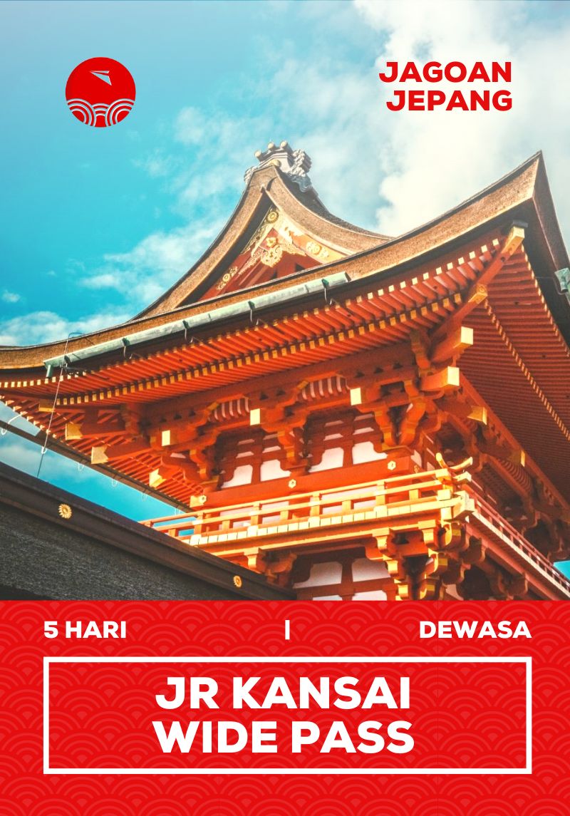 JR Kansai WIDE Area Pass 5 Days – japanlives